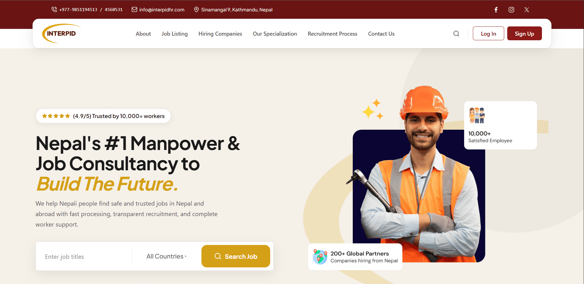 Job Potal (CRM)
